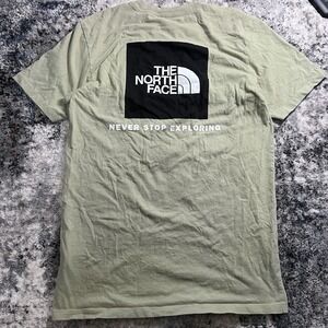 The North Face Men's Short Sleeve Size Small, Greenish & Black